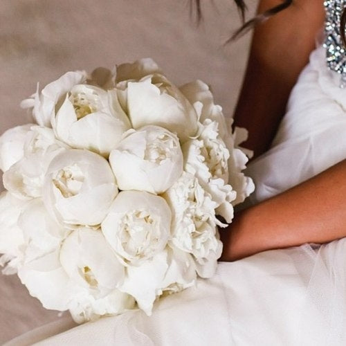 Bouquet de mariage blanc